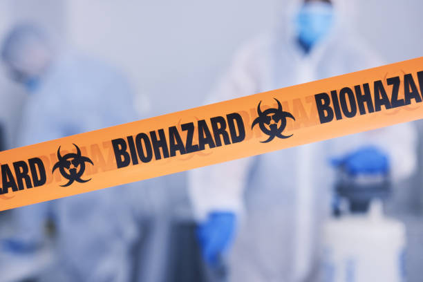 Professional Biohazard Cleanup technician working in Harrison, OH